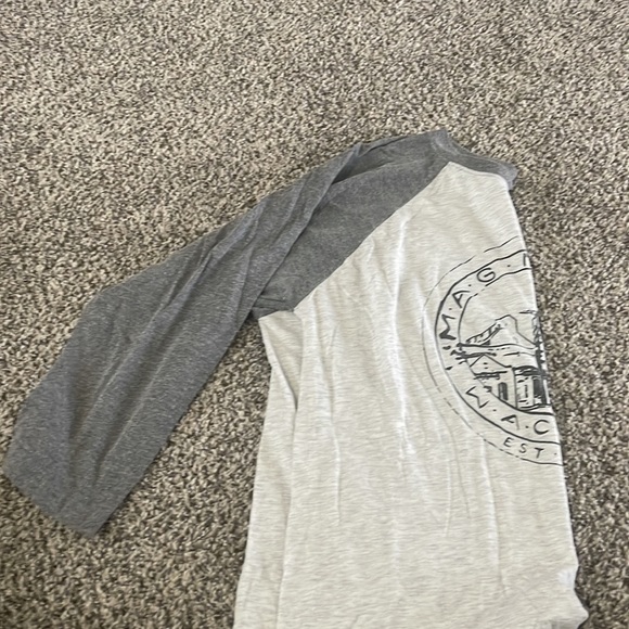 Magnolia Market Grey Baseball Tee from Waco! - Picture 4 of 5